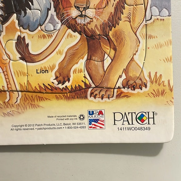 NOT ELIGIBLE FOR BUNDLE DEAL Patch 25-Piece Zoo Animals Puzzle - Picture 6 of 6